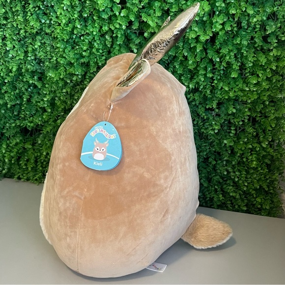 Squishmallows NWT Kieli the Antelope With Fuzzy Belly & Gold 16\